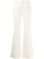 Brag-wette Wide-leg Tailored Trousers In Neutrals