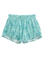 Zella Girl Kids' Altitude Shorts In Green Placid Harley Texture