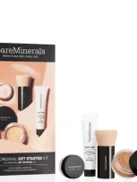 Bareminerals The Original Get Started Kit 4pc Mineral Makeup Set (various Shades) - Medium Tan