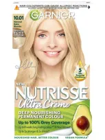 Garnier Nutrisse Permanent Hair Dye (various Shades) - 10.01 Baby Blonde (holly's Shade) In White