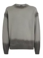 Juunj Juun. J Wool Gradient Sweater In Grey