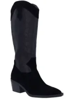 L'amour Des Pieds Veera Western Boot In Black