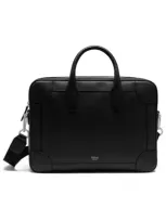 Mulberry Belgrave Full-grain Leather Briefcase In Black