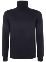 Nuur Long Sleeves Turtle Neck In Blue