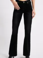 Ptcl Flocked Trouser Jeans In Black