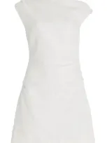 Sir Tamara Linen Mini Dress In Ivory