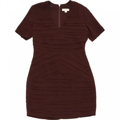 Pre-owned Burberry Mid-length Dress In Brown