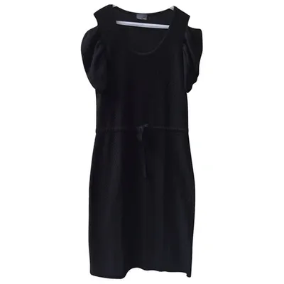 Pre-owned Fendi Mid-length Dress In Black