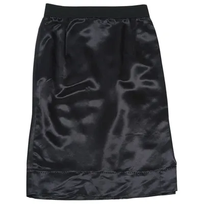 Pre-owned Lanvin Mid-length Skirt In Black