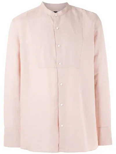 Osklen Underlayer Long Sleeves Shirt In Pink