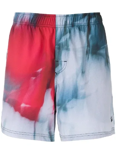 Osklen Printed Avant-garden Short In Multicolour