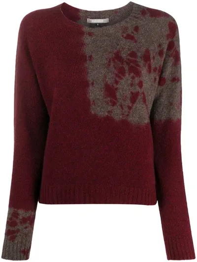 Suzusan Tie-dye Jumper In Rot