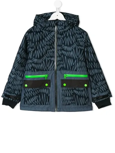 Stella Mccartney Kids' Printed Jacket In Grey