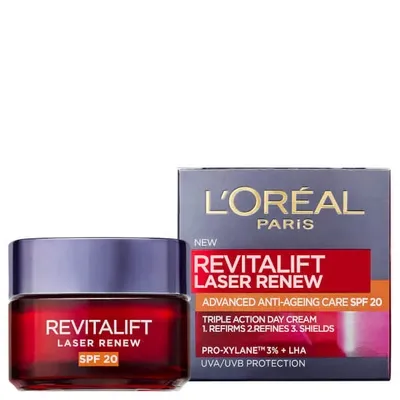 L'oréal Paris Revitalift Laser Renew Anti-ageing Cream Spf20 50ml