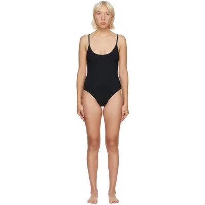 Lido Black Uno One-piece Swimsuit