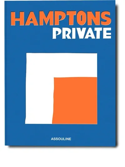 Assouline Hamptons Private Book In Blau