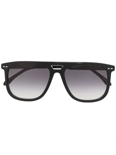 Isabel Marant Eyewear Square-frame Sunglasses In Black