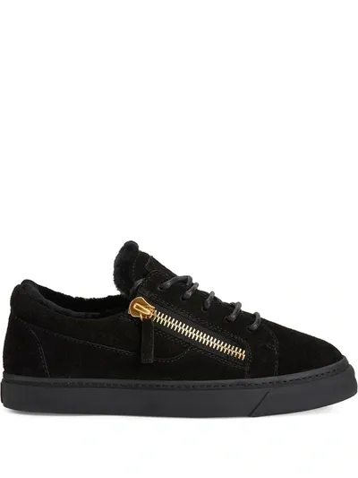 Giuseppe Zanotti Nicki Low-top Sneakers In Black