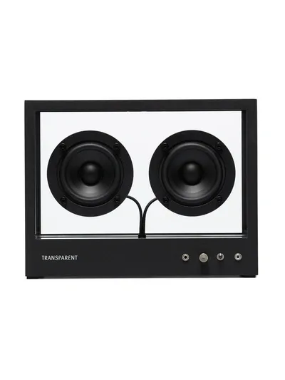 Transparent Sound Ab Small Transparent Speaker In Black