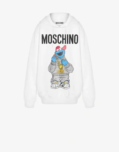 Moschino Sesame Street© Hoodie In White