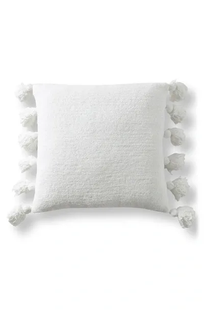 Sunday Citizen Pom Pom Accent Pillow In Off White