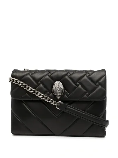 Kurt Geiger Kensington Quilted Shoulder Bag In Schwarz