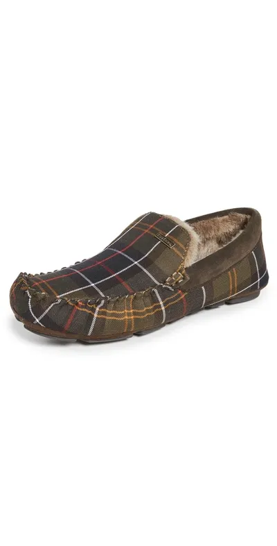 Barbour Monty Slippers Classic Tartan