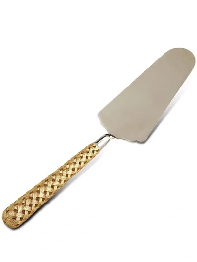 L'objet Braid Cake Server In Gold