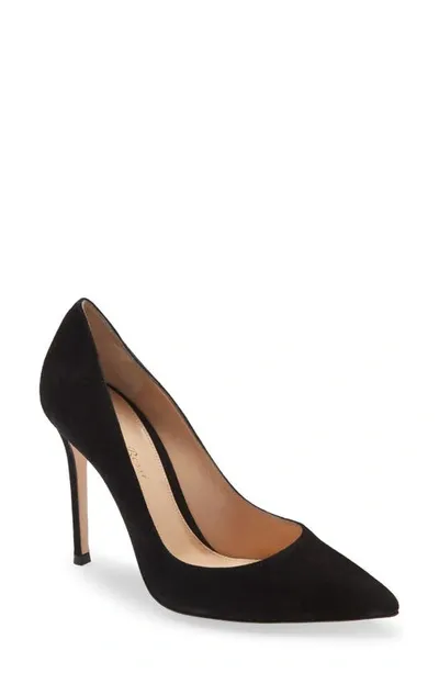 Gianvito Rossi Gianvito 105 Leather Pumps In Black