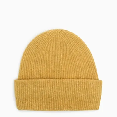 Samsã¸e Samsã¸e Ochre Nor Beanie Hat In Yellow