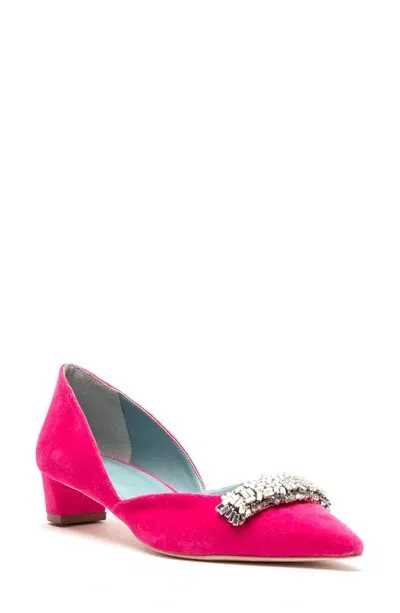 Frances Valentine Paula D'orsay Pump In Pink