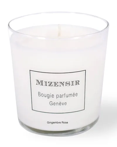 Mizensir 8 Oz. Gingembre Rose Candle