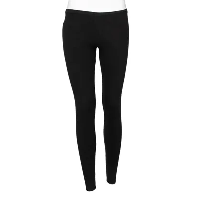 Pre-owned Giambattista Valli Black Knitted Leggings S