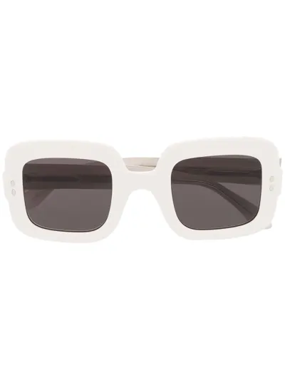 Isabel Marant Eyewear Square-frame Sunglasses In White