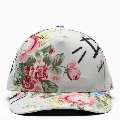 Dsquared2 Floral-print Baseball Cap In Multicolor