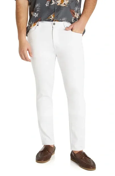 Johnny Bigg Hunter Superflex Slim Fit Jeans In White