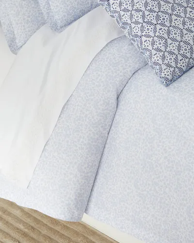 John Robshaw Vamika Periwinkle 400 Thread Count Queen Duvet In Periwnkl