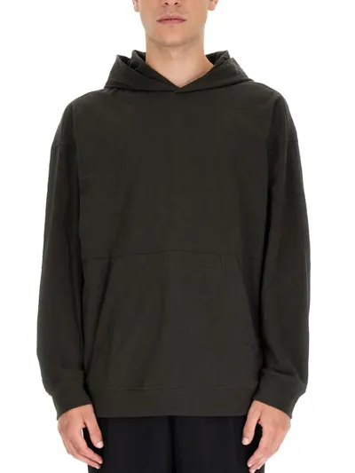 Theory Oversized Cotton Hoodie In Nocolor