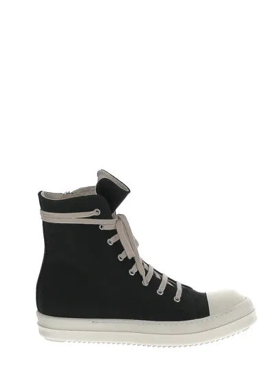 Rick Owens Drkshdw Black High Sneakers