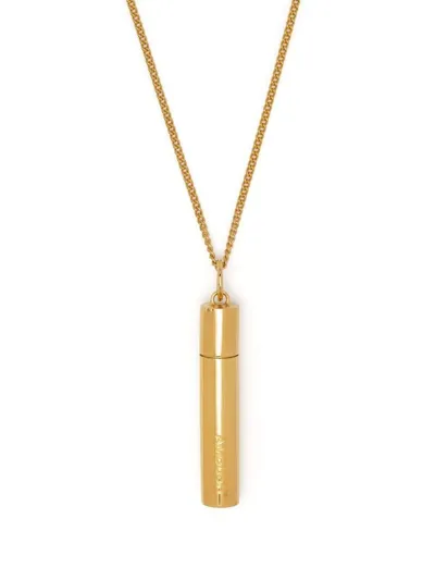 Ambush Pill Case Silver Necklace In Gold