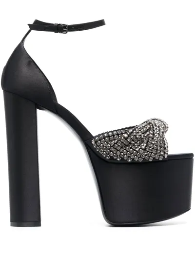 Sergio Rossi Evangelie Sandals In Black