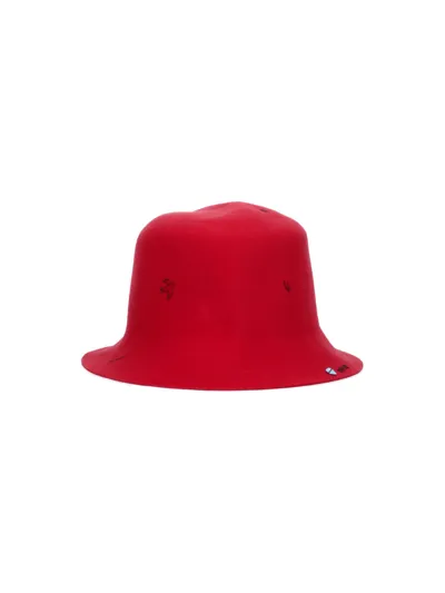 Superduper X Lorenzo Jovanotti 'freya' Hat In Red