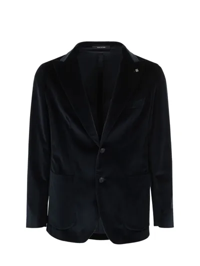 Tagliatore Blazer Jacket In Blue