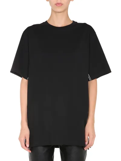 Stella Mccartney Round Neck T-shirt In Black