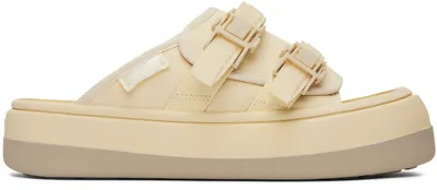 Eytys Ssense Exclusive Beige Capri Sandals In Ecru