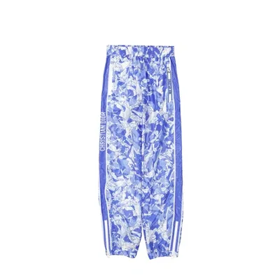 Dior Printed Pants In Blue