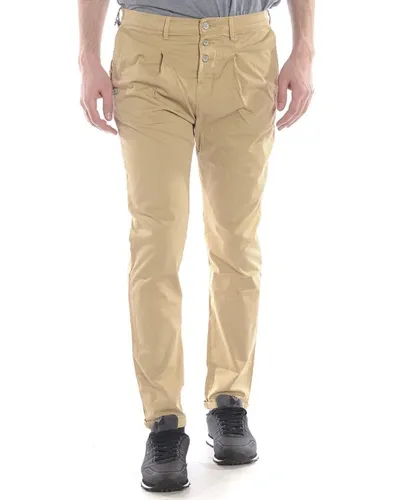 Daniele Alessandrini Jeans Trouser In Beige