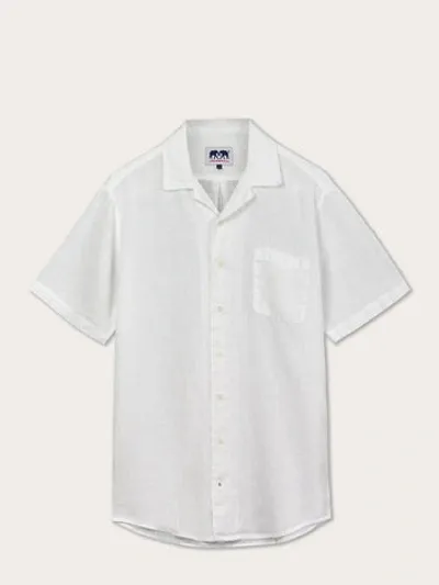 Love Brand & Co. Men's White Arawak Linen Shirt