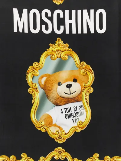 Moschino Teddy Mirror Scarf In 1555