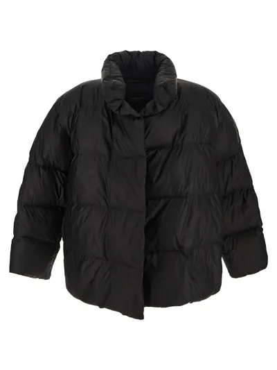 Balenciaga Wrap Puffer In Black